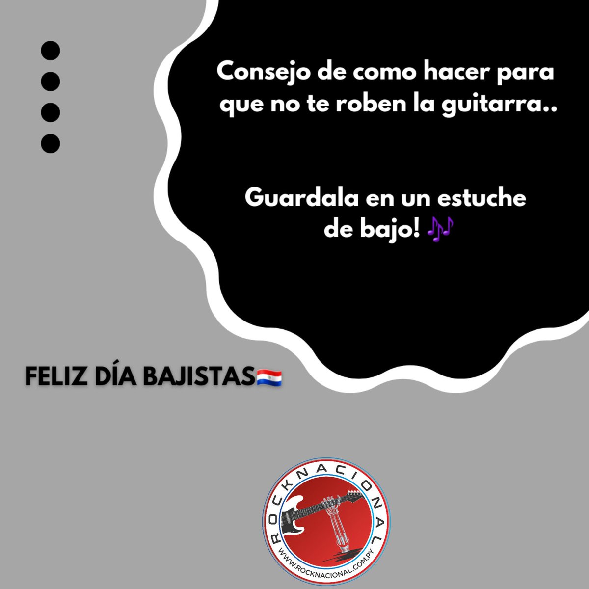 SALUD BAJISTAS EN SU DIA🎶🍻

#rnpyradio #rocknacionalparaguayo