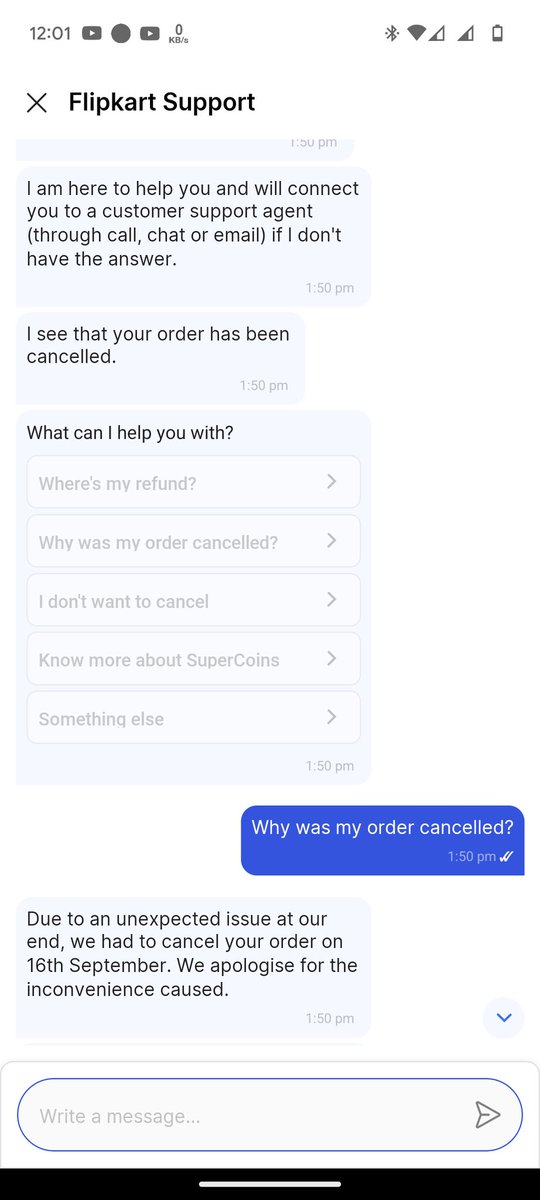 AppuRoy3's tweet photo. #FlipkartUnfairness 
Hay guys Flipkart is showing such a unethical marketing showing discount inthe app after placing an order cancellation it.. we spent so much time on it.. it's a marketing gimik..  #BoycottFlipkart 

@Flipkart @flipkartsupport @FlipkartStories @_Kalyan_K https://t.co/Pl5SWTdySu