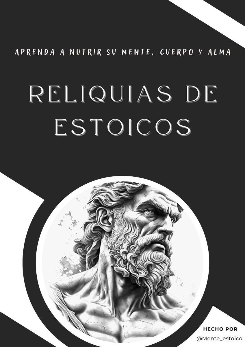 Mente_estoico's tweet image. 🚨 Mi eBook « Reliquias Estoicos » está disponible ahora mismo. Es mi primer producto digital y espero que te guste.
En él, encontrarás estrategias simples y poderosas para transformar tu mentalidad, tus hábitos y tu salud.
No te pierdas la oportunidad de tomar el control…