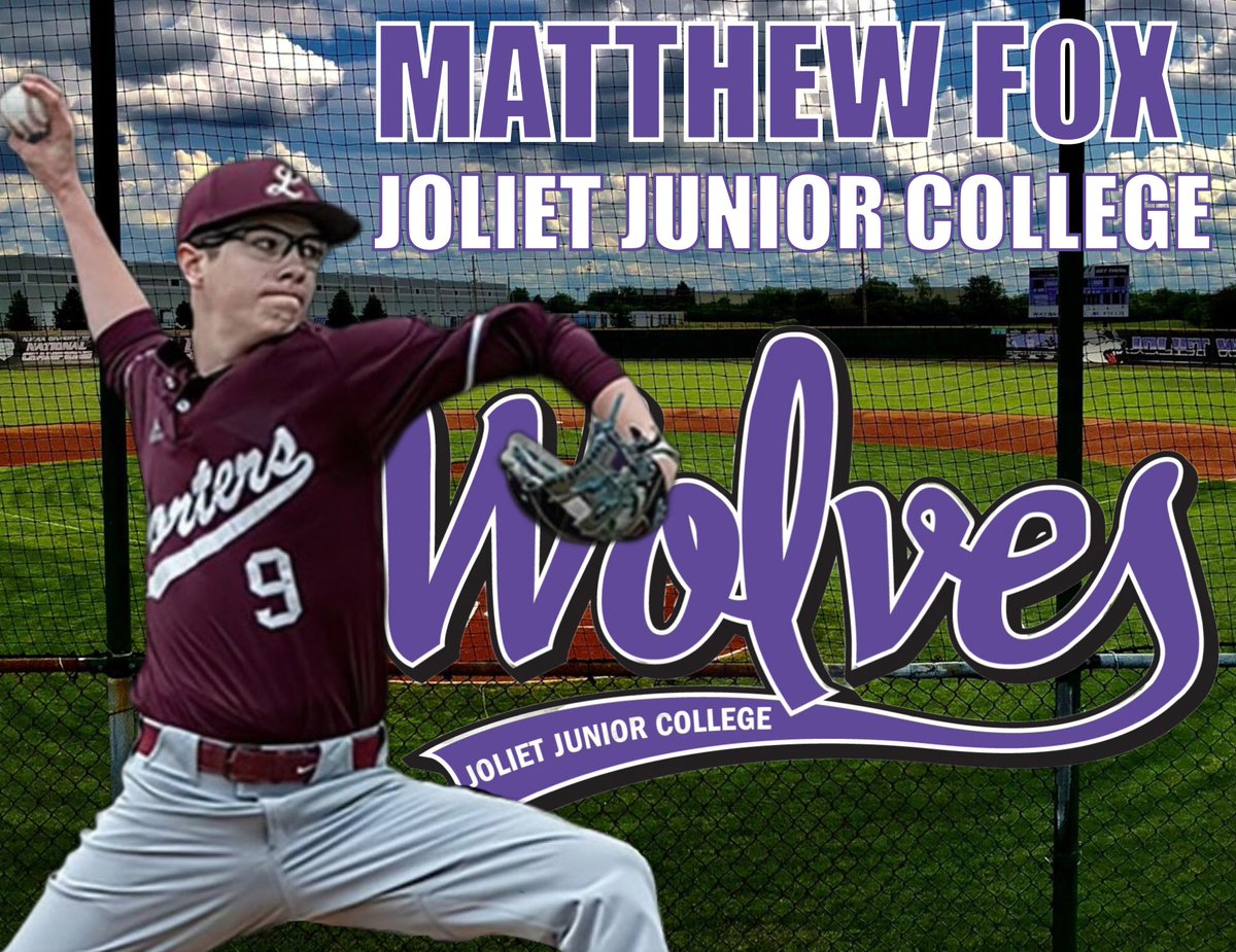 RhinoBaseball's tweet photo. Congrats to ‘25 RHP Matthew Fox on his commitment to Joliet Junior College.

Matthew has worn the Rhino blue since his youth days and has turned himself into a really good arm with even more coming.

Great fit Foxy and congrats! https://t.co/VSfwOE2B27