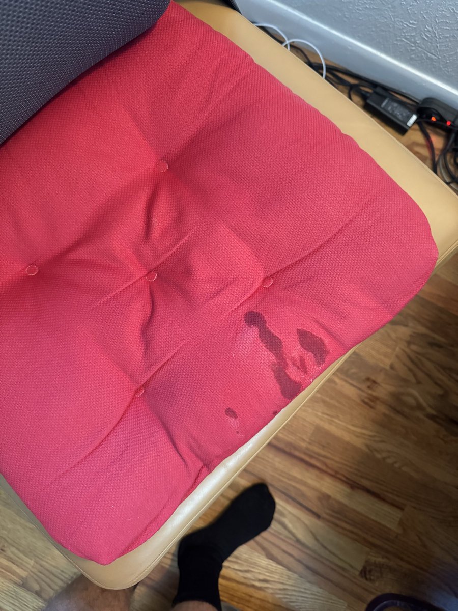 Oops, I did it again 😜 #cumstain