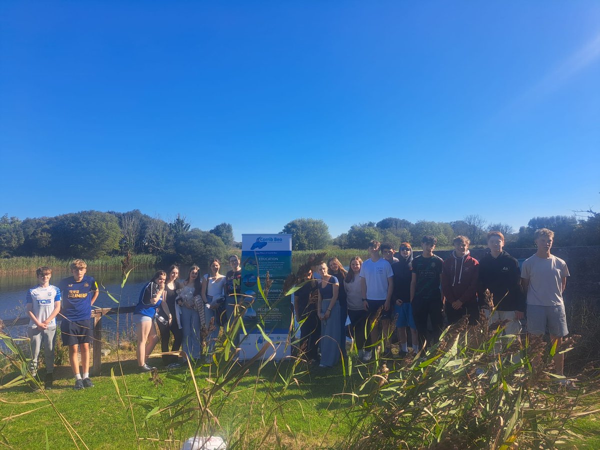 Col_Iognaid_SJ's tweet photo. 4Ricci were the second group to go on the #EcoAdvocates workshop.
They had an outstanding day in Dangan thanks to @BeoCorrib @WatersProgramme @ecoed4all and Jen Cunningham.
Two more groups get the opportunity next week!
#JesTY https://t.co/eBr11hWIJz