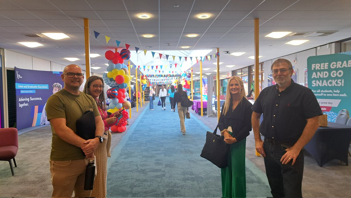 A great buzz as we welcome our future Biomedical Science, Biology, Biotechnology, Optometry &amp; Nutrition students at Induction Day 🧬🔬👓🥗Here's to new adventures 😀Your passion for science, healthcare, and well-being will shape the future✨🎓 #UlsterUniBiomed #HealthcareHeroes