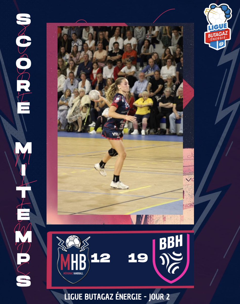 Le #score de nos foudroyantes à la mi temps ! ⚡️⚡️⚡️

On ne lâche rien 💪🏼💪🏼