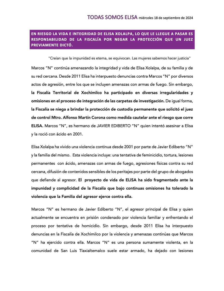 TodasSomosElisa tweet media