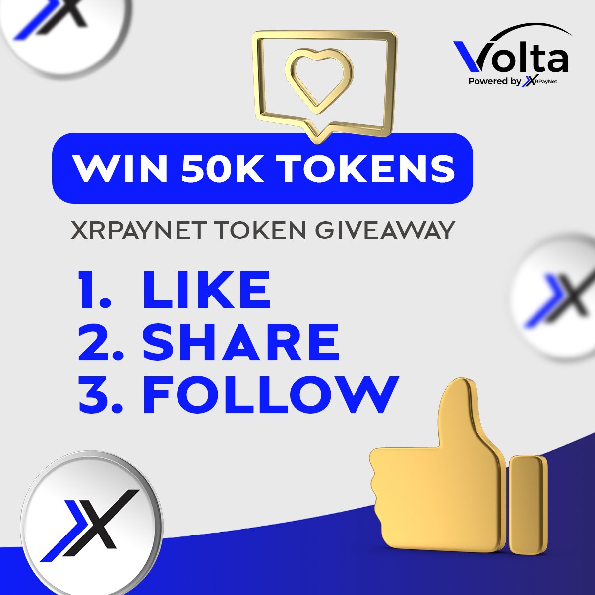 Like and Share this post for a chance to win 50K tokens! 💸 

We’re picking three lucky winners, so don’t miss out! 🙌

Ready to win? Get started now, and you must be following us to win!! 👇

#Giveaway #CryptoRewards #WinBig