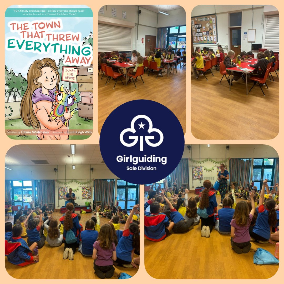 3rd Sale Moor Brownies &amp; 3rd Sale Moor Guides had an Author visit from <a href="/ClaireLWalmsley/">Claire Walmsley (Children's Author)</a> this week. 

She ran a story writing workshop with the girls who all thoroughly enjoyed the session.

<a href="/Girlguiding/">Girlguiding</a>