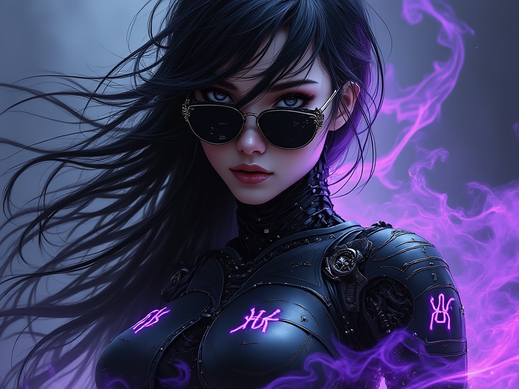 dainiusex7's tweet photo. QT with your Glasses art
"Mystic Energy Unleashed: Power in the Night 🌙💜"
#CyberMagic #NightWarrior #AIart #AIイラスト https://t.co/ZV9hpyT279
