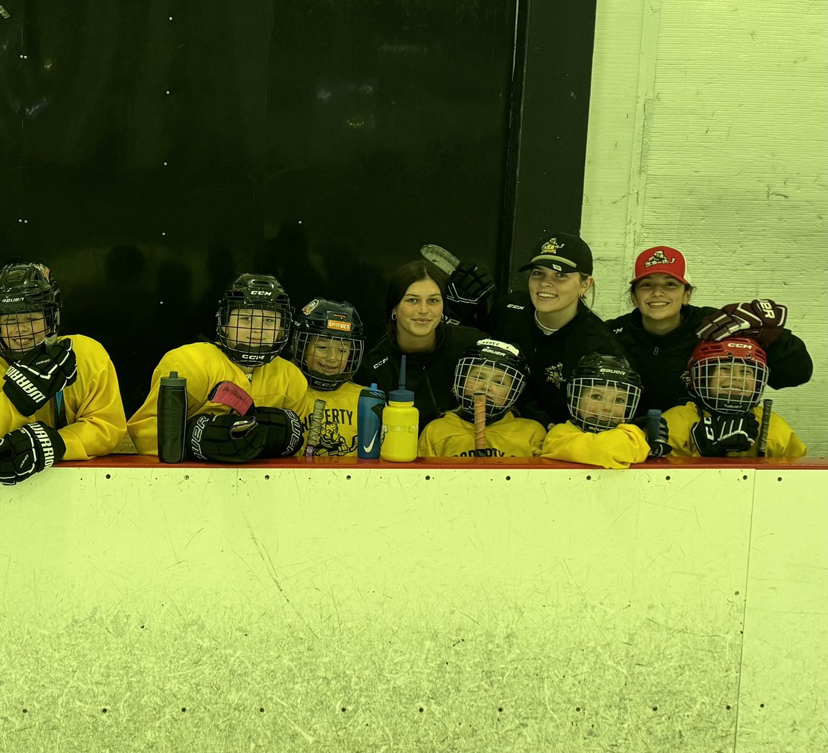 All smiles as we get ready for our first day of winter session! Tomorrow at 5:00 pm Cadillac Ice Arena

<a href="/CadillacIce/">Cadillac Ice Arena</a> 

#RBHockey #CadillacIceArena