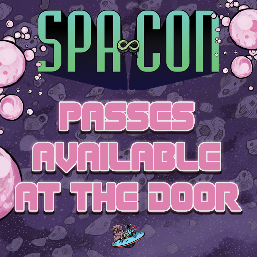 Spa_Con's tweet photo. 🛸 Advance purchase of Weekend Passes is now closed! Weekend passes will still be available at the door September 20 - 22 at the Hot Springs Convention Center.

🎟️ VIP (they're going fast!🔥) and Day Passes are still available online at https://t.co/a9PgUmqOtn.

#SpaConInfinity https://t.co/TGuKAstYXx