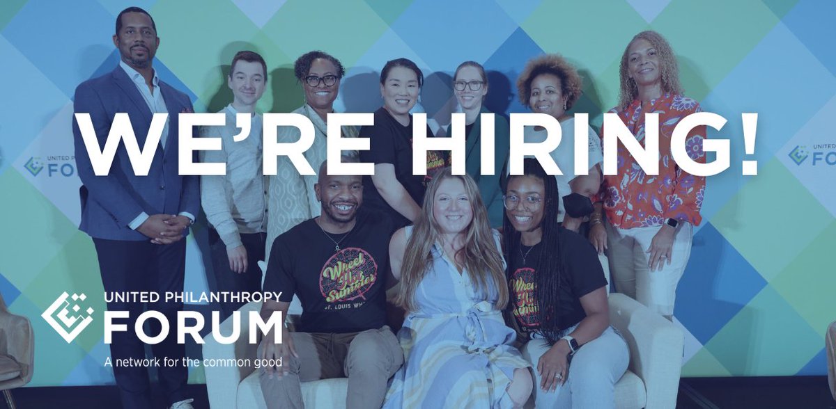 We're hiring! The Forum is seeking a Knowledge Services Associate who will support our Knowledge Management Collaborative — a transformational technology service currently utilized by 37 Forum members. 

Learn more and apply: unitedphilforum.org/jobs/knowledge…