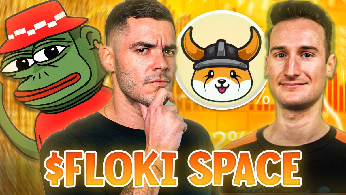 JakeGagain's tweet photo. Amazing 𝕏 Space Tomorrow With @RealFlokiInu, The Number 5 #Memecoin In The World.

Join Me, @eyezenhour, &amp; @Soka_Data At 1pm ET Along With The $FLOKI Team.

https://t.co/KSsN6pVNMc https://t.co/gojkZf6BWl