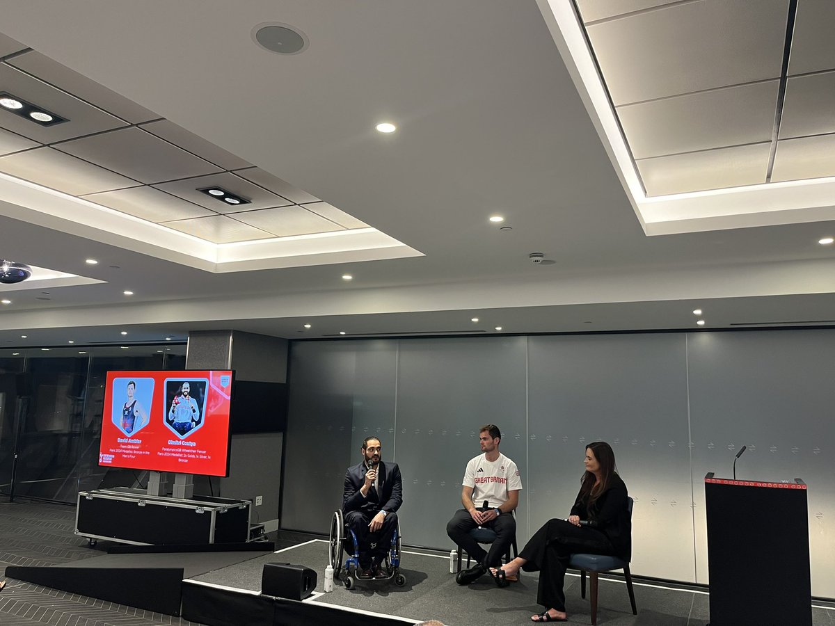 🗣️”All of the greatest innovations come through people asking the right questions, and we should challenge ourselves all to ask the right questions”

<a href="/DCoutya/">Dimitri Coutya</a> and Team GB’s David Ambler take to the stage to share their experiences and talk about how we can continue to evolve as a