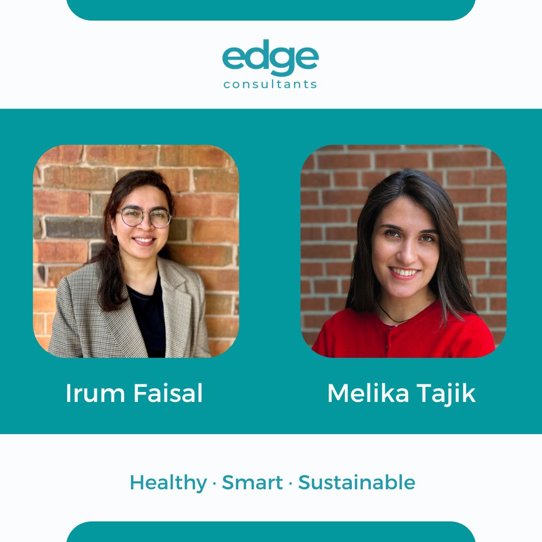 edgecvan's tweet photo. 𝐄𝐱𝐜𝐢𝐭𝐢𝐧𝐠 𝐓𝐢𝐦𝐞𝐬 𝐚𝐭 𝐄𝐝𝐠𝐞 𝐢𝐧 𝐓𝐨𝐫𝐨𝐧𝐭𝐨 

We’re thrilled to introduce Melika Tajik and Irum Faisal, two talented professionals who joined the Edge Consultants team this past May. 

#EdgeConsultants #Sustainability #BuildingPerformance #Toronto https://t.co/VIQk8zuITw
