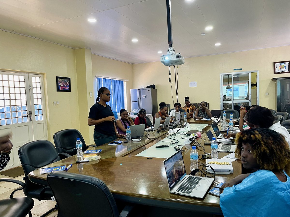 Linasbangura's tweet photo. Day 1 of the TechSHERO: Girls in ICT Innovation Challenge! Empowering young girls to innovate and lead in tech. The future is bright! @PlanWACA @rosa_judy2 @DSTISierraLeone @esindayigaya @Plan_SLE 

#TechSHERO #GirlsInICT #InnovationChallenge https://t.co/D968gdWqdE