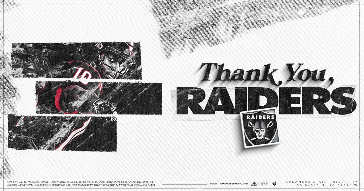 Arkansas State Football tweet media