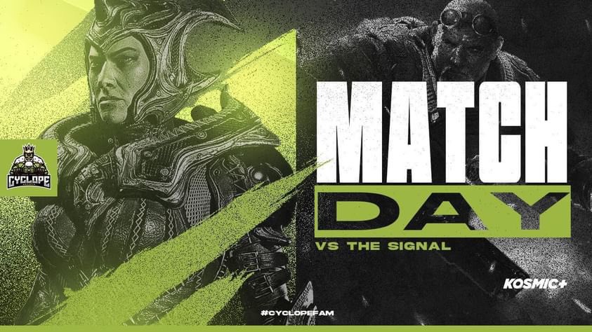 Cyclope eSports (@cyclope_esports) on Twitter photo πMATCH DAYπ²π½
Esta noche nos enfrentamos a <a href="/TheSignalOf/">The Signal</a> en la Jornada 5
Les deseo todo el Γ©xito al equipo rival.
Roster
<a href="/Deffyyyyy/">Γngel π¦¦</a> π
<a href="/KensouGod/">Kensou</a> π
<a href="/Mickeyyyx3/">ππππππ€</a> π
<a href="/JarekDiaz2/">Jarek ππ</a>π
Γxito chicos.π
<a href="/DeporteDigitalH/">Deporte Digital 01</a>
<a href="/mataomega/">MataoMega</a> πMATCH DAYπ²π½
Esta noche nos enfrentamos a <a href="/TheSignalOf/">The Signal</a> en la Jornada 5
Les deseo todo el Γ©xito al equipo rival.
Roster
<a href="/Deffyyyyy/">Γngel π¦¦</a> π
<a href="/KensouGod/">Kensou</a> π
<a href="/Mickeyyyx3/">ππππππ€</a> π
<a href="/JarekDiaz2/">Jarek ππ</a>π
Γxito chicos.π
<a href="/DeporteDigitalH/">Deporte Digital 01</a>
<a href="/mataomega/">MataoMega</a>