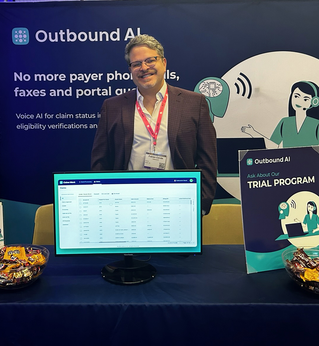 We’re in Austin at #HBMA2024! If you missed Ryan Greenhaw’s presentation this morning, be sure to stop by BOOTH 303 in the front of the exhibit hall. We’ll show you how our #AI Agents help you eliminate payer phone call, faxes and portal queries.

<a href="/HBMABusiness/">HBMA</a> #medicalbilling
