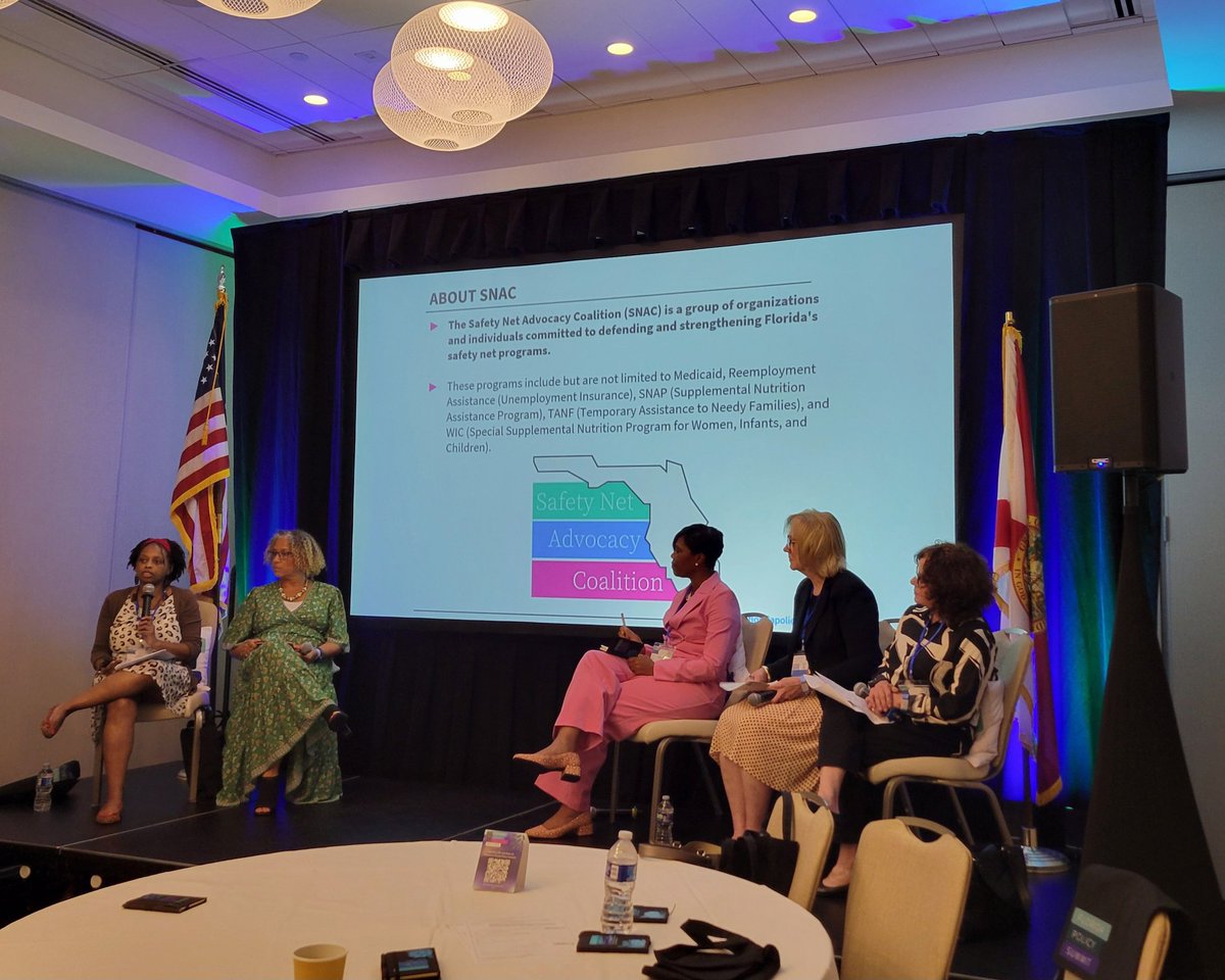 Proud to fund <a href="/FloridaPolicy/">Florida Policy Institute</a>'s anti-hunger and safety net  advocacy. A big part of that is the Safety Net Advocacy Coaltion led by these powerful advocates, including another grantee, <a href="/floridaimpact/">Florida Impact to End Hunger</a>! Learn more + join: floridapolicy.org/initiatives/sa… #floridapolicysummit