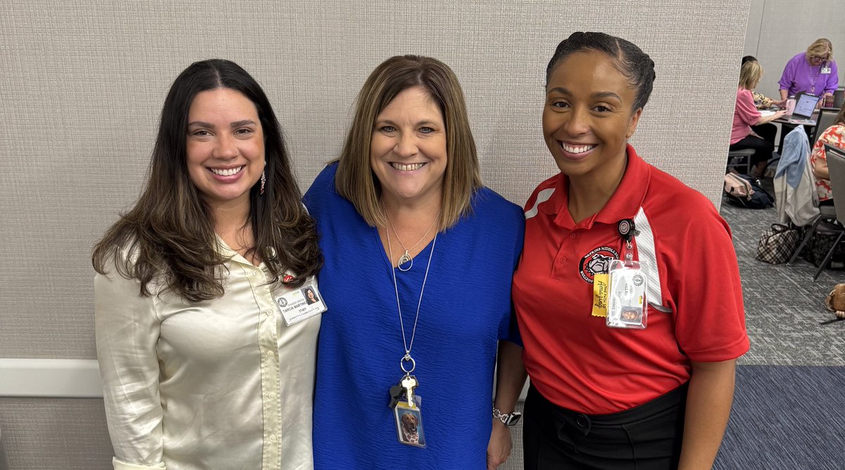 The Kahla, Labay and Watkins DIHT NAC trio 💚💙❤️ I love working with these dedicated ladies! <a href="/kahlams/">Kahla Middle School</a> <a href="/LabayMS/">Labay Middle School 🦅</a> <a href="/Watkins_CFISD/">Watkins CFISD</a> <a href="/cfisdnac/">CFISD NAC</a> <a href="/Cassicrouch592/">Cₐₛₛₐₙdᵣₐ Cᵣₒᵤcₕ</a> <a href="/TieKatrina/">Katrina Tie</a> <a href="/tatkinson619/">📚Tracy Atkinson 📚</a> <a href="/MsBVOliver/">Brittany Villard</a>