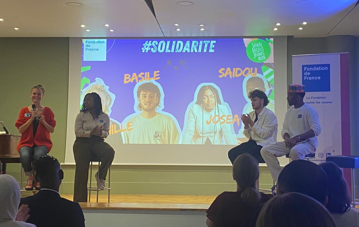 AxelleDavezac's tweet photo. 28 jeunes pour 28 projets tous aussi précieux qu’inspirants pour la #philanthropie !
Un grand bravo aux lauréats de l'édition 2024 du Concours #DéclicsJeunes !  🏆 👏  La @Fondationfrance est fière de vous accompagner sur ce beau chemin au service de l’intérêt général  🙏 https://t.co/mVuoCeD1Gv