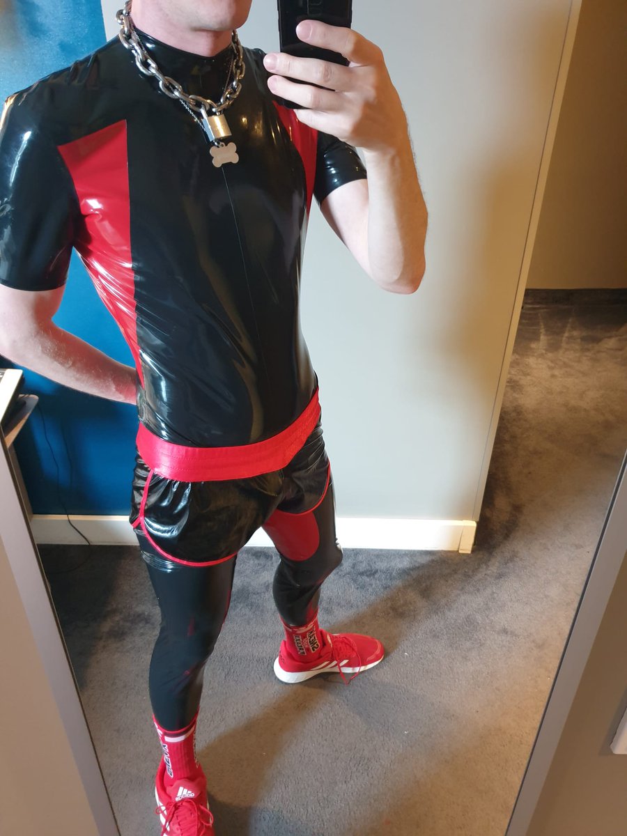 Me at Folsom Berlin. Where else can you go out shiny like this? 🤩