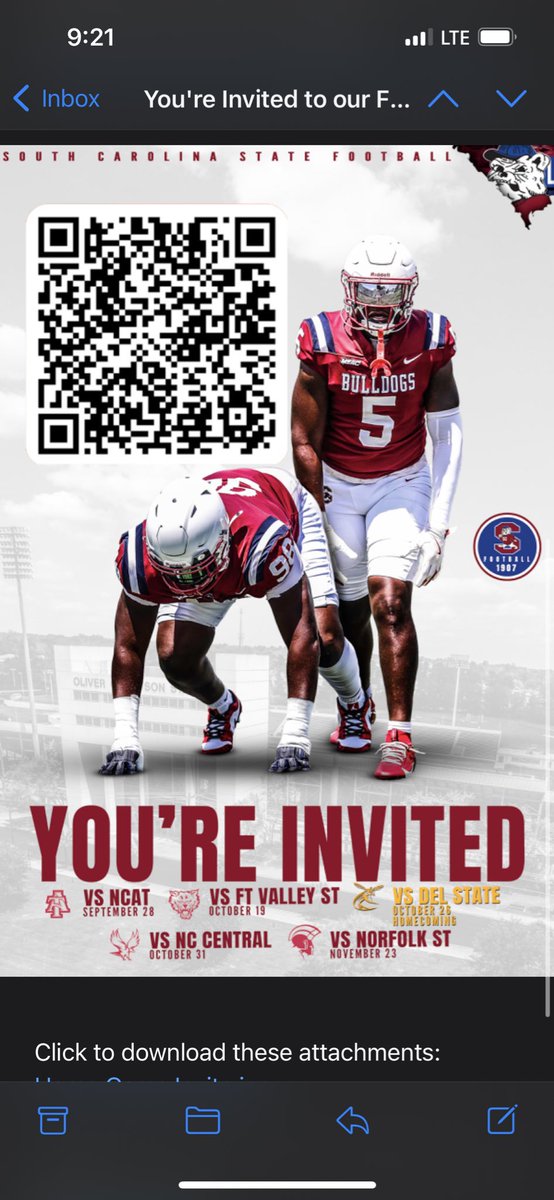 Thanks for the Invite! Can’t wait to come watch. <a href="/CoachCParrott/">Coach Chris Parrott</a> <a href="/CoachQIsom/">Coach Quinnon Isom🏈</a> 
#GoDogs