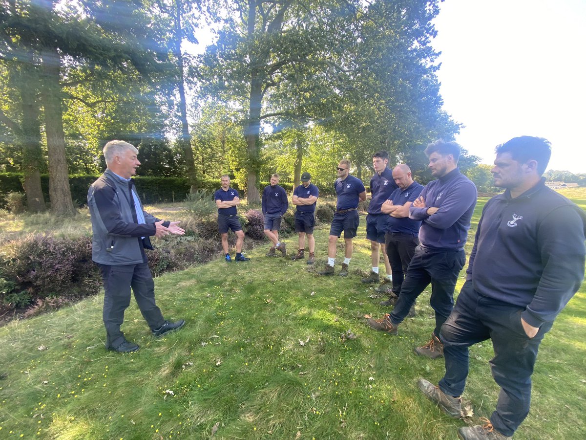 plestee's tweet image. Two incredible days at @StonehamGC, learning from the vast experience and expertise of @BTEcology. So many valuable insights and ideas to take away that will enhance the course for years to come! #GolfEcology #SustainableGolf