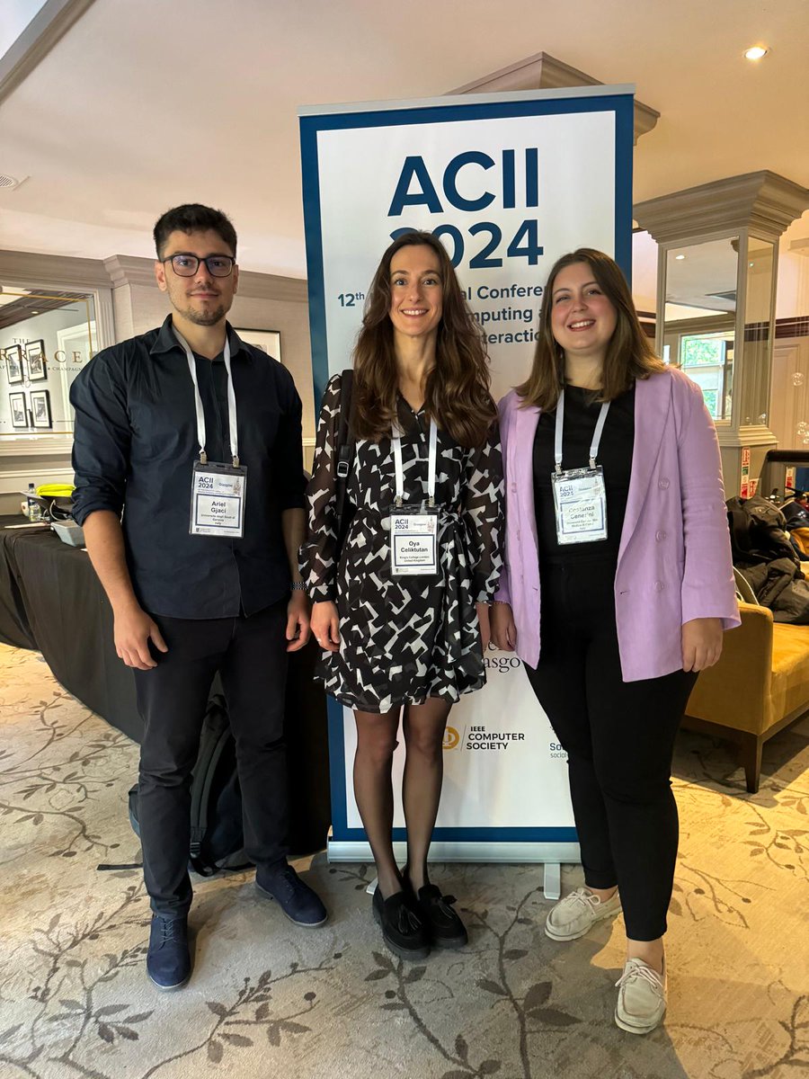 oyaceliktutan's tweet image. After a year of hard work, #ACII2024 felt like an amazing dream that flew by! Serving as a general co-chair was a great experience, made even better by sharing it with so many wonderful friends, colleagues, and students.
#AffectiveComputing #IntelligentInteraction #SocialAI