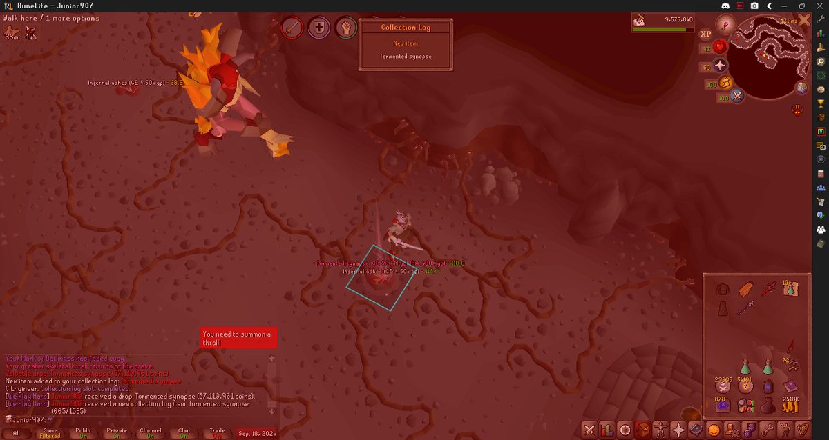 JrBoy907's tweet photo. Sorry for the red screenshot. But I got a huge upgrade on the #UIM! 36 kills, totally wasn't expecting it my first task https://t.co/TqnNp8C8cV