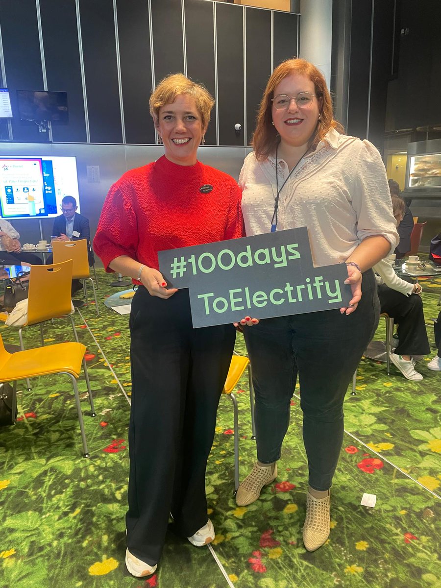 SolarPowerEU's tweet photo. Meetings with MEPs Lena Schilling @elena_sancho_ and @jsjostedt in Strasbourg 🇪🇺 during the @Europarl_EN plenary came at the perfect time to spread the @Elec_All's #100DaysToElectrify call ✊

Let's deliver an #electrified net-zero future now ⚡️

#100DaysToElectrify #ElectrifyNow https://t.co/rwFz54b8EE