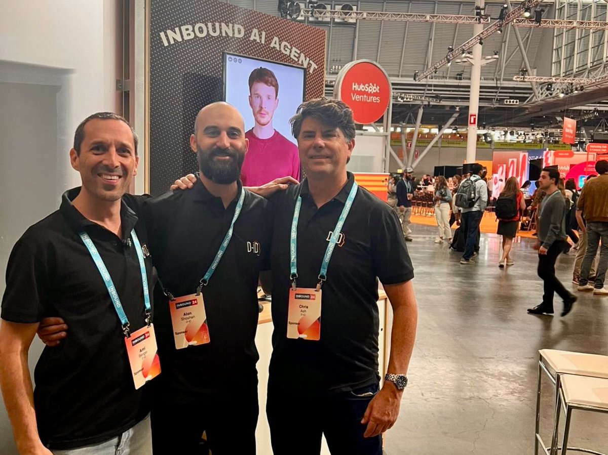 D_ID_'s tweet photo. #INBOUND24 has OFFICIALLY kicked off!!! 🥳🎉

Visit Booth #43 to meet "Ian, the Inbound Buddy", try out our latest #AI-powered tools—#VideoTranslate & #VideoCampaigns—and learn how they can expand your global reach and turn generic outreach into personalized interactions! 🤩🚀

Plus, catch @Tomer_Zuker at the Content & Creators stage at 4pm to discover how #GenerativeAI & #DigitalAvatars can boost engagement, increase conversions, and drive growth—all while maintaining that human touch. 🤖🦾