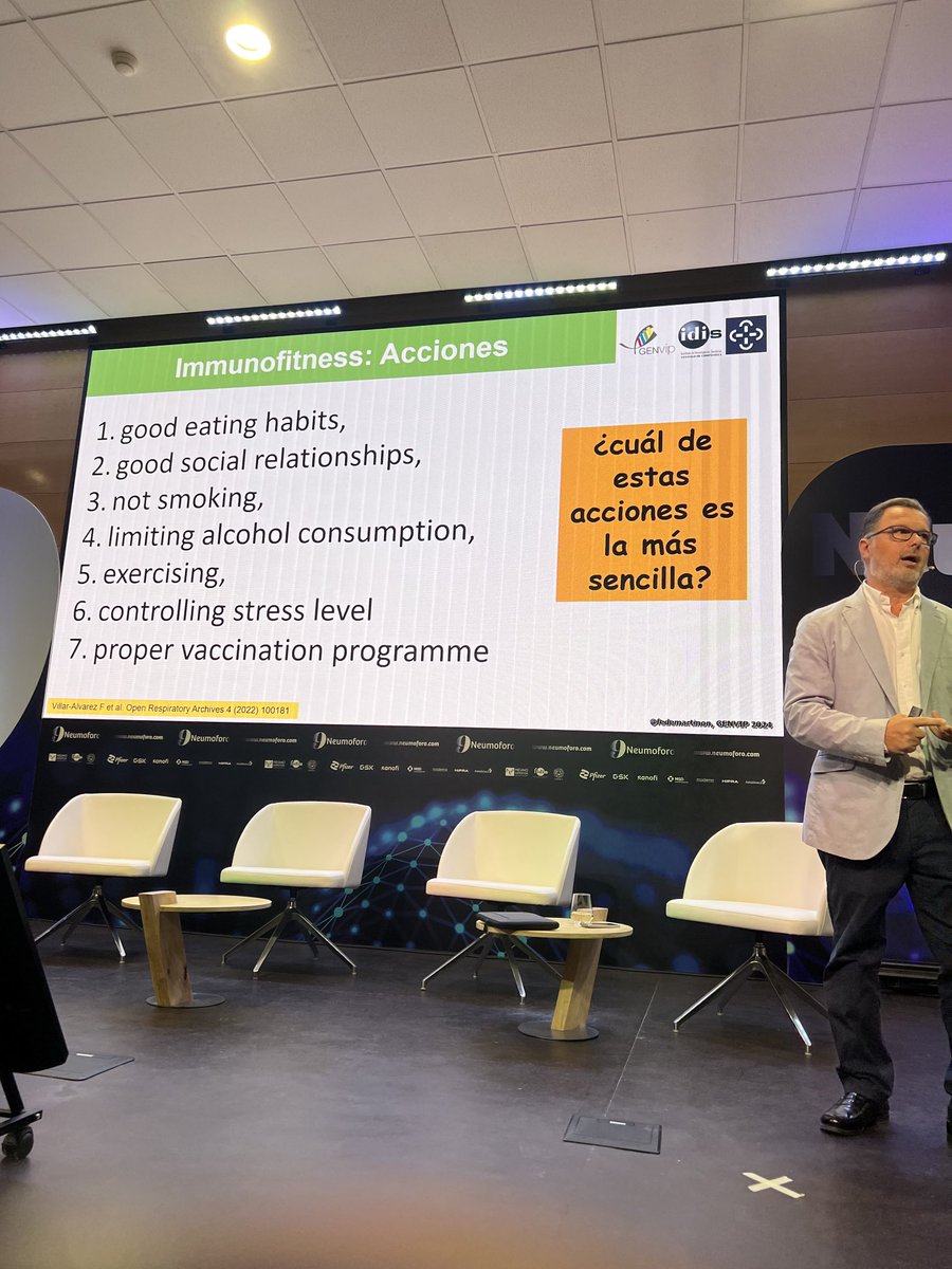 Acciones de inmunofitness, vacunación dentro de ellas. ⁦<a href="/fedemartinon/">Federico Martinón-Torres</a>⁩ #9neumoforo ⁦<a href="/danielocana2/">Daniel Ocana Rodriguez</a>⁩ ⁦<a href="/Neumo_experto/">Neumoexpertos</a>⁩