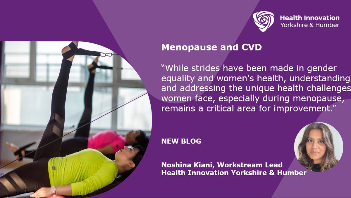 Health Innovation Yorkshire & Humber (@healthinnovyh) on Twitter photo "Symptoms often attributed to menopause can overshadow the subtle, gradual risks to heart health that this life stage poses"
Discover the link between menopause and CVD in our latest blog from <a href="/noshinakiani/">Noshina K</a>
healthinnovationyh.org.uk/blog/menopause…
#Menopause #WomensHealth #CVD <a href="/CVDHealth_YH/">Health Innovation Yorkshire & Humber CVD team</a> "Symptoms often attributed to menopause can overshadow the subtle, gradual risks to heart health that this life stage poses"
Discover the link between menopause and CVD in our latest blog from <a href="/noshinakiani/">Noshina K</a>
healthinnovationyh.org.uk/blog/menopause…
#Menopause #WomensHealth #CVD <a href="/CVDHealth_YH/">Health Innovation Yorkshire & Humber CVD team</a>