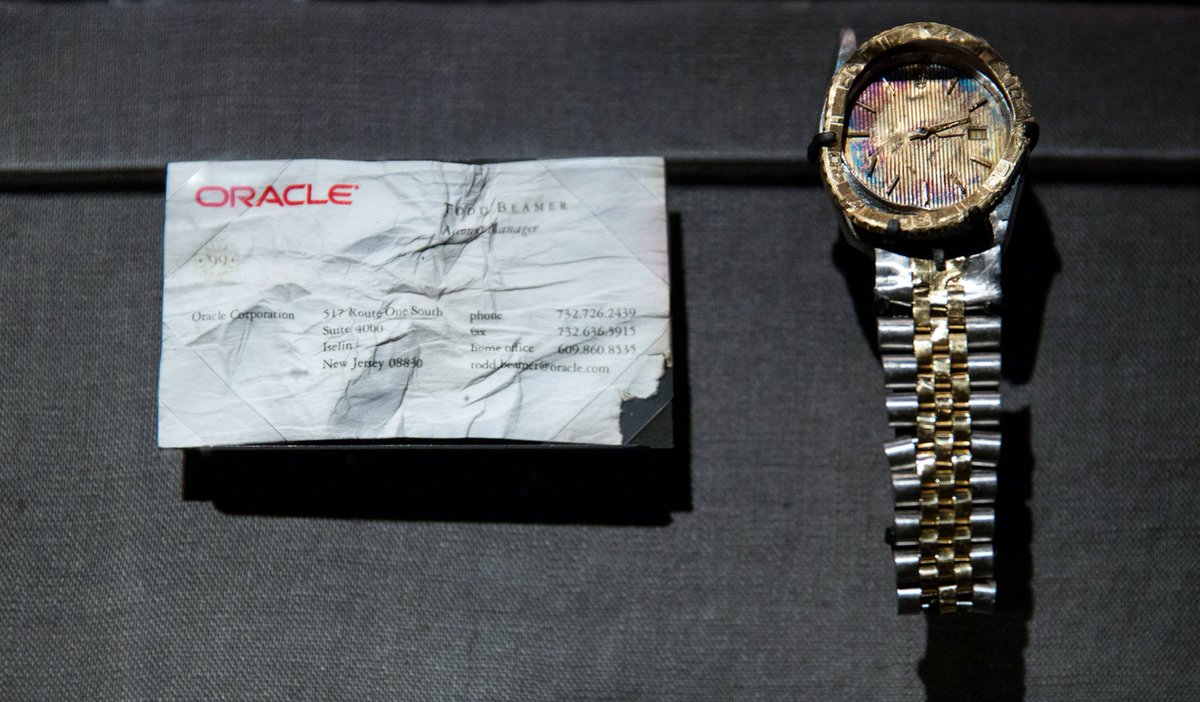 ModanosWatches's tweet photo. This Rolex watch, frozen in time on September 11th, 2001, displays the courageous  legacy of Todd Beamer and United Flight 93.

See the full video from Watches of Espionage:
https://t.co/MTFcfN5md2

#neverforget #Flight93 #ToddBeamer #September11th #rolex #watches https://t.co/mRFYgHITo7