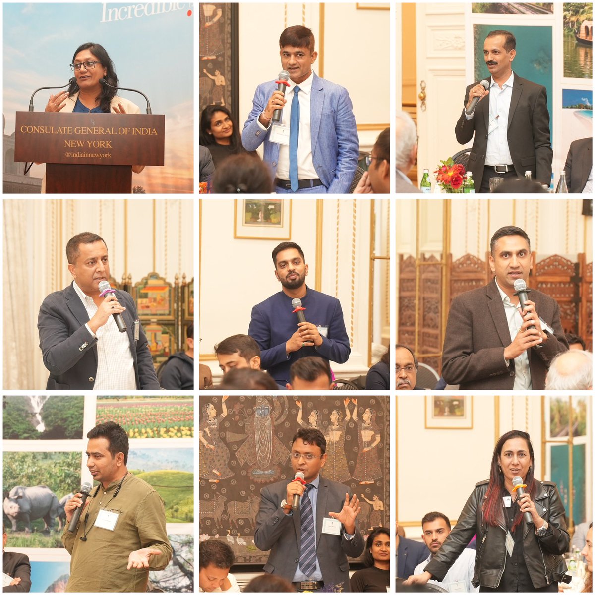 India in New York tweet media