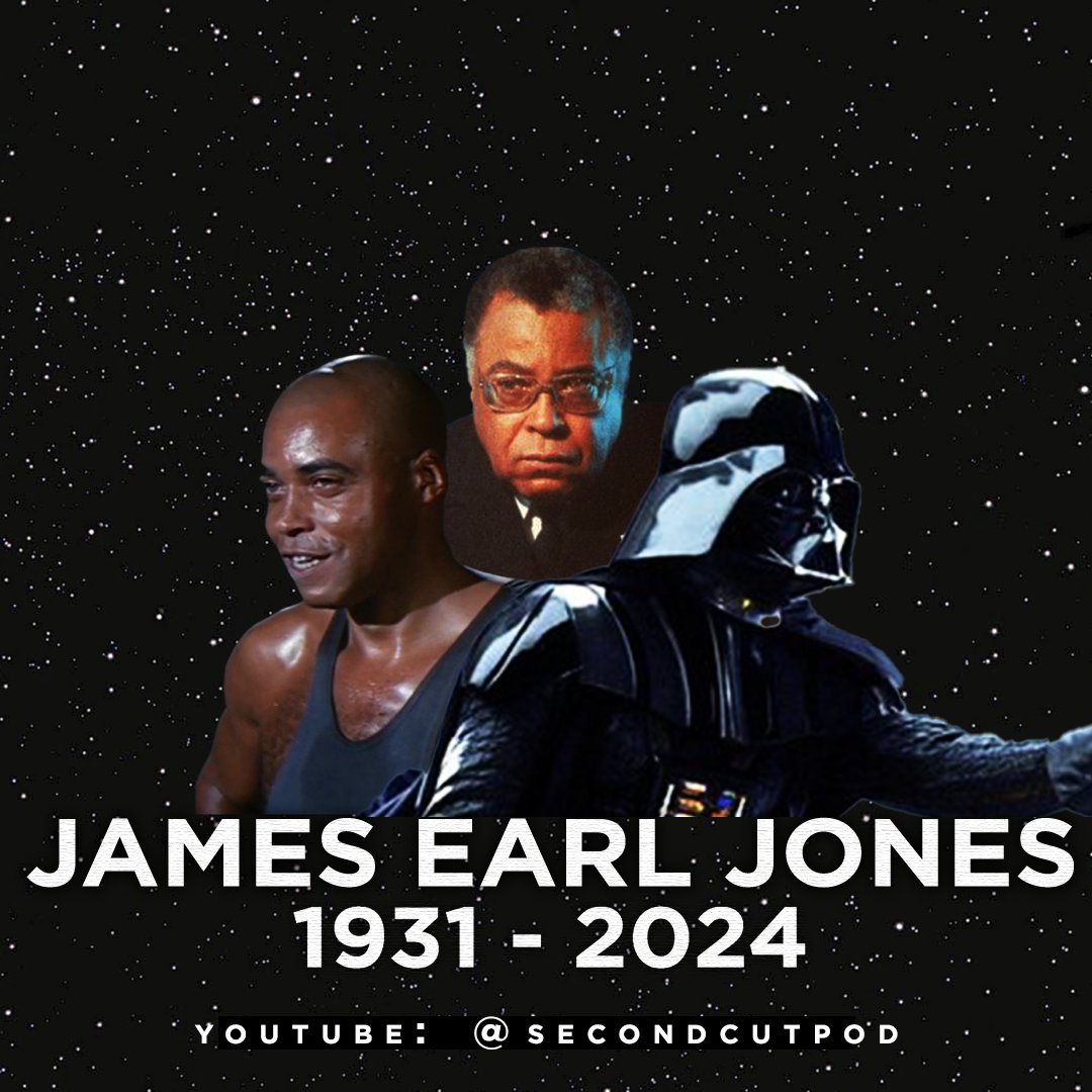 thefilmagazine's tweet image. 🎙️ Tonight, LIVE on YouTube, the SECOND CUT PODCAST pay tribute to the great James Earl Jones 🙌

8PM (GMT) | Subscribe &amp;amp; Turn Notifications On...

youtube.com/@SecondCutPod/…

And follow @SecondCutPod for weekly updates! 

#FilmPodcast #Podcast #MoviePodcast #Cinema #JamesEarlJones