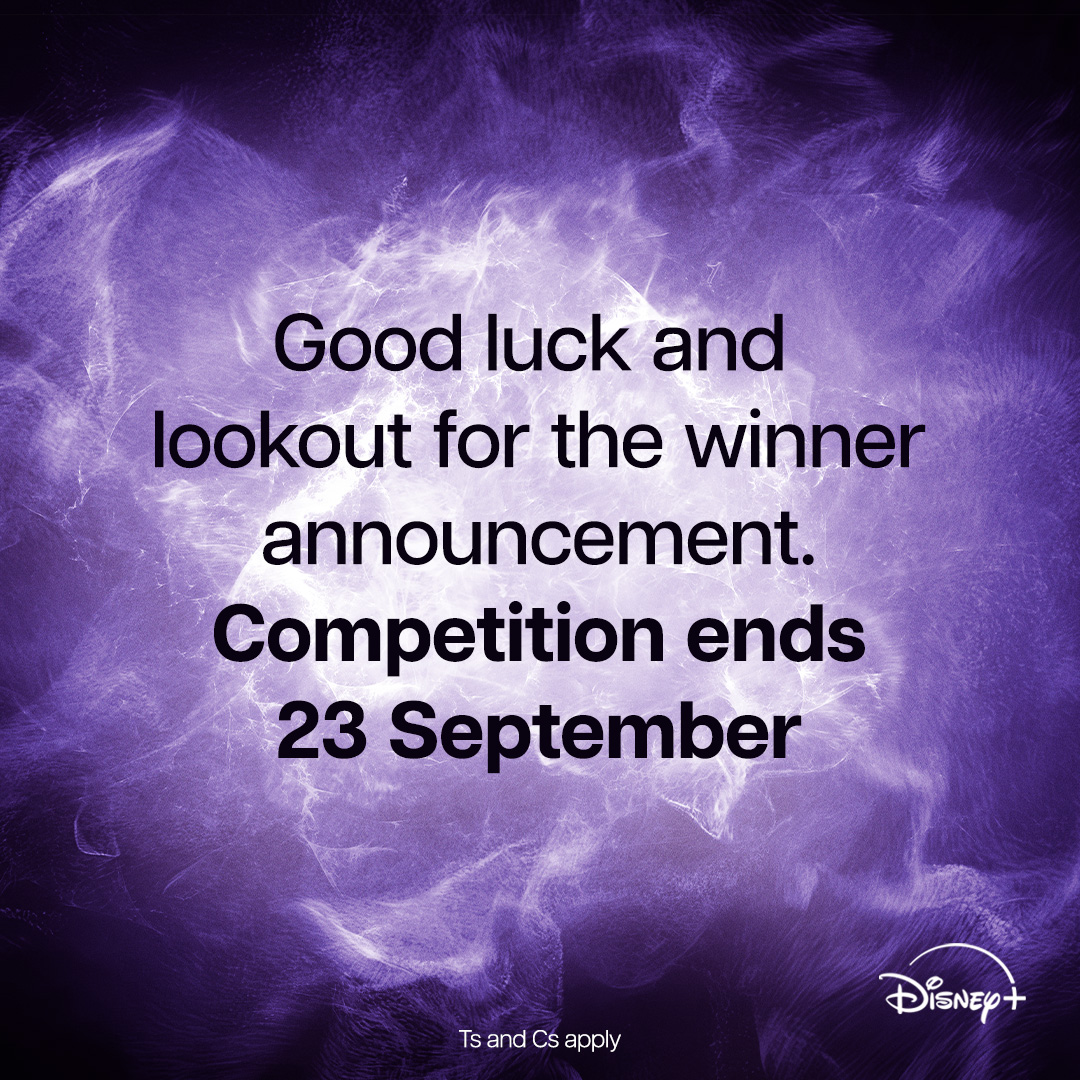 Want to win weekend passes to the #AgathaExperience with #DisneyPlusAtComicCon? 🙌 

Answer this: How many episodes of Agatha All Along premiere on Disney+ on 19 September? 

Be part of the action with #DisneyPlusZA at <a href="/ComicConAfrica/">Comic Con Africa</a>. Look out for the entry mechanic in thread👇