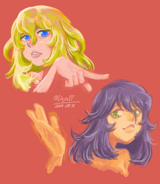 #これを見た人も何か無言で2人組をあげる #ガルパン #GuP #fanart 