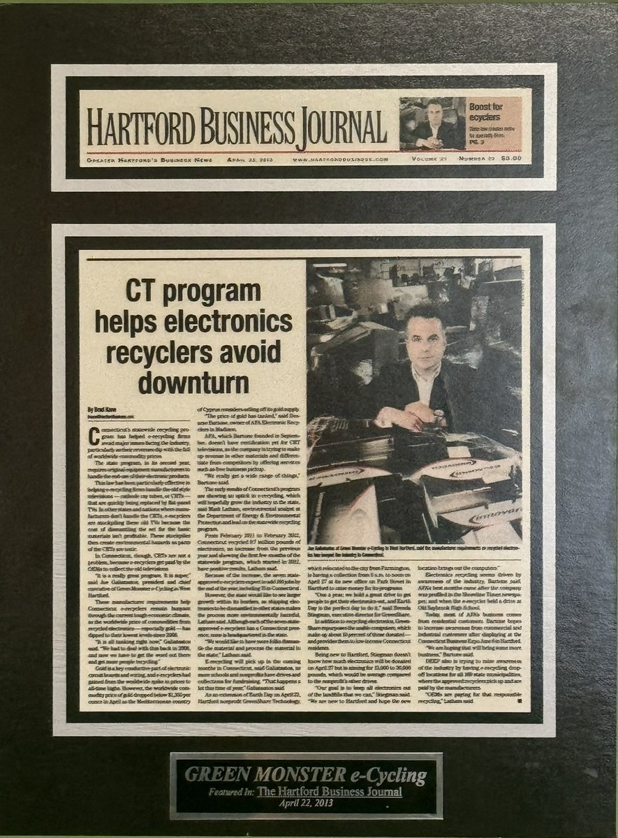 Green Monster Recycling tweet media