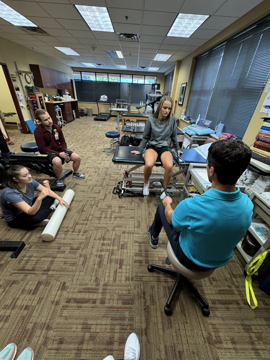 Our team of residents enjoying a great hands-on learning lab with mentor and BFR extraordinaire, John Corbo today 🙌

#sportsmedicine 
#orthopedics 
#rehabscience 
#bloodflowrestrictiontraining