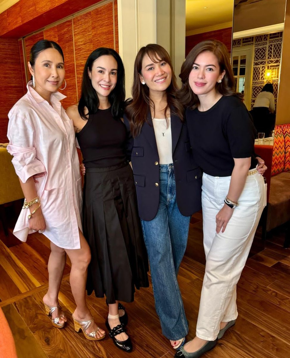 A BELATED BIRTHDAY SURPRISE LOOK: Gretchen Barretto and Tonyboy Cojuangco  hosted a belated birthday lunch for their dear friend, Dr. Aivee Aguilar  Teo. Dr. Aivee posted on Instagram to thank Gretchen and, image size:974x1200