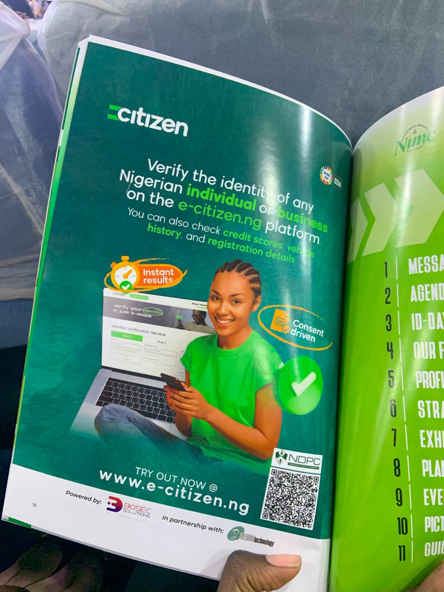 biosecofficial's tweet photo. Verify the Identity of any Nigerian Individual or business on https://t.co/ZNHKYkjRii.

You can also check credit scores, vehicle history and registration details.

Try out now https://t.co/ZNHKYkjRii

#ecitizen #biosecsolutions #idday #idday2024 https://t.co/RGqYznUCGh