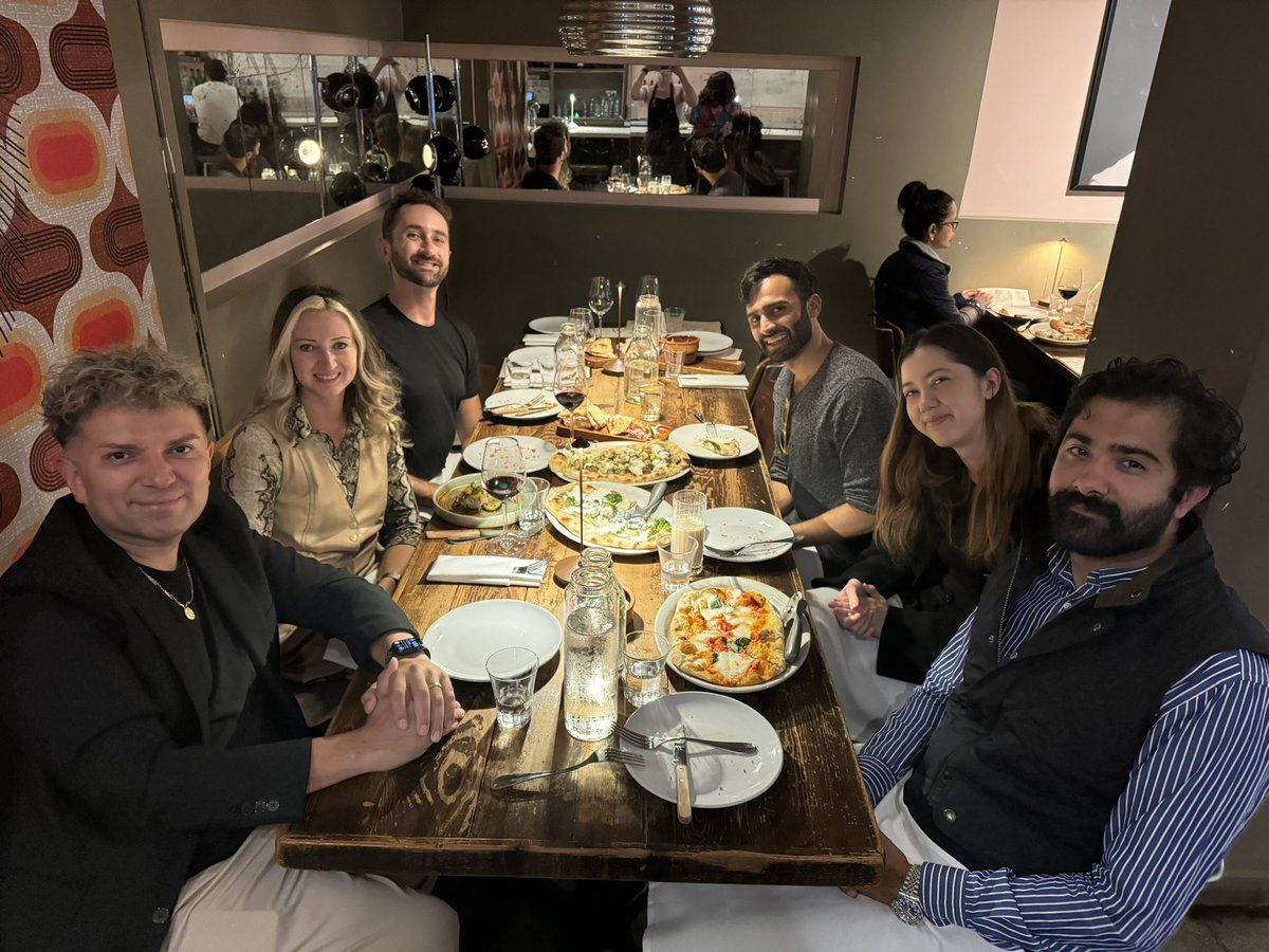 Yuliia_Web3's tweet photo. #CoS & #Web3Operators dinner was amazing! 💫Intimate atmosphere and great conversations🤝Thanks to @WaleedArshadd for co-hosting 🙌 #Tech #CommunityBuilding #HighSignal #SF https://t.co/wSTyxmOt42