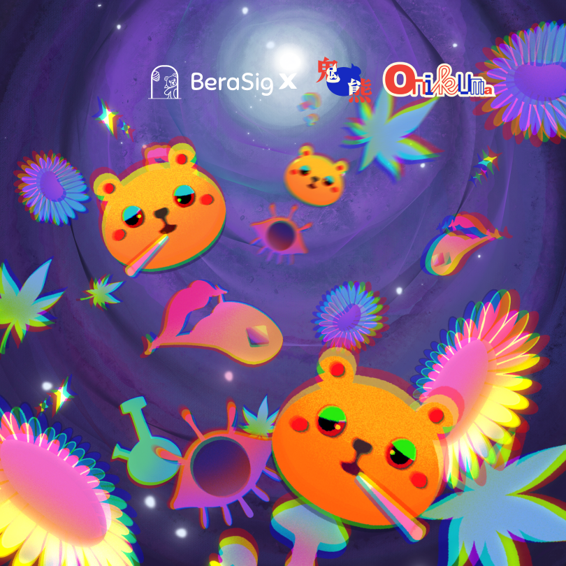 Onikumagame's tweet photo. BeraSig ‘Rebase Collection’ NFTs WL Giveaway

We’re beary excited to collaborate with @BeraSigHub to offer 10 WL spots for the Rebase Collection NFT minting on September 25th. 

Never miss your chance! To join:
✅ Follow @Onikumagame and @BeraSigHub
✅ Like and Retweet this post
✅ Join our Discord: https://t.co/qVSyvjh6yv
✅ Comment "bzz em up"

⚠️ Proof of 18+ is required for entry

Mint Deets:
 💸 Whitelist: 0.03 ETH / Public: 0.04 ETH on Arbitrum
🗓 Mint Date: September 25th, 4:20 PM UTC for WL, 5:20 PM for Public
⚡️ Total Supply: 690

Perks: 
🔥 Trade your OG for a shiny new mainnet NFT ✨
🔥 Access to ALL the wild perks within the BERASIG ecosystem, plus partner airdrops that’ll make your wallet thicc—bigger and better than ever before 🔥

Winners will be announced in 24 hours!