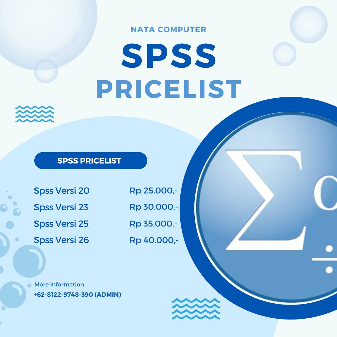 Nata Computer | SPSS (@Nata051197) / Posts / X