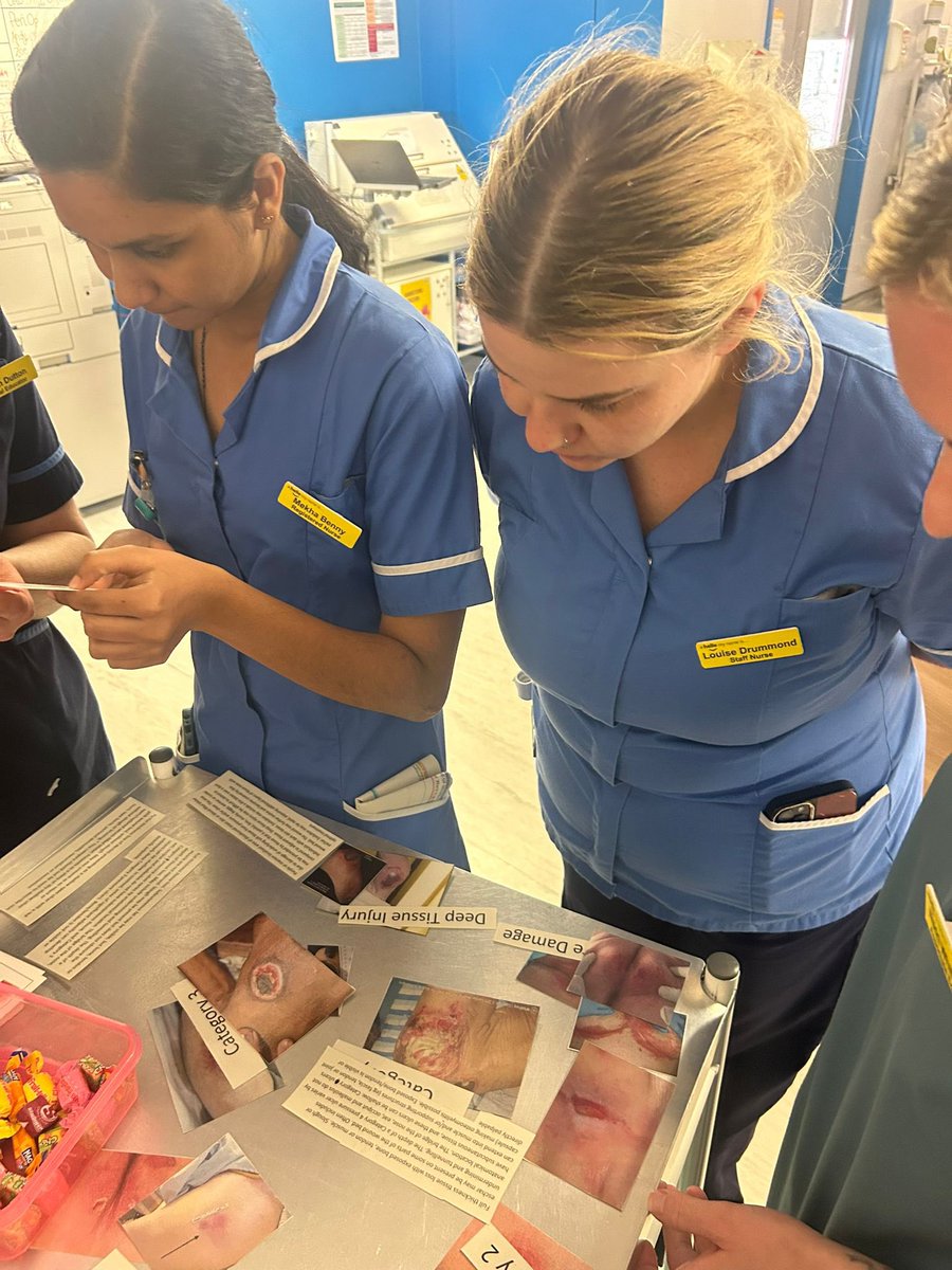 In surgery care group we are focusing on improving our pressure ulcer care and assessment! Some trouble shooting and a good quiz went down well with all. <a href="/YorkGillyGilly/">Gill East</a>