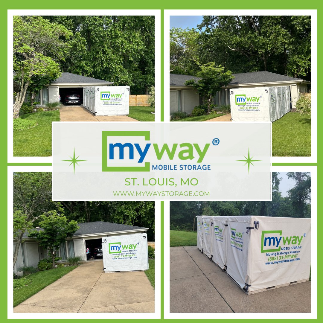 MyWayStorage's tweet image. Need easy storage or moving help in St. Louis? 🚛📦 MyWay Mobile Storage delivers secure units to your door, lets you pack at your pace, then picks them up for safe storage or delivery. Simple &amp;amp; stress-free! Call us today! ☎️ #StLouis #MobileStorage #MovingMadeEasy