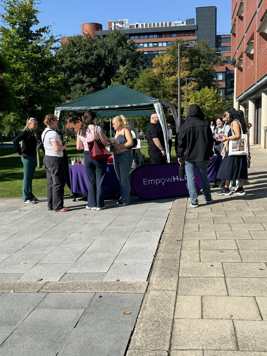 ActiveCN's tweet photo. Our EmpowHER safety campaign @OfficialUoM inspiring & encouraging students to educate themselves on personal safety , relationships & consent @OfficialUoM #EmpowerWomen #EducateOthers #EndGenderbasedviolence #ShareourMessage https://t.co/AAayznKPZU