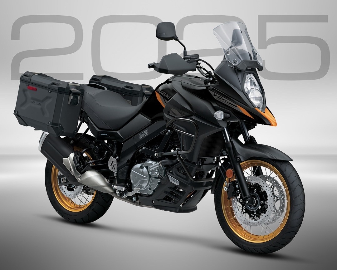 suzukicycles's tweet image. The 2025 Suzuki V-Strom 650 series- These are exceptional motorcycles balanced with a comfortable seat, and a flexible, distinctive V-twin engine character that produces stress-free riding or a high-mile adventure.

SuzukiCycles.com

#Suzuki #SuzukiCycles #VSTROM